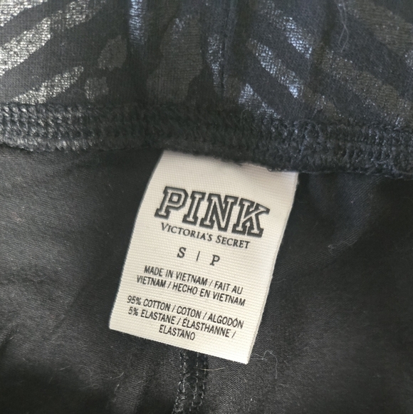 VS PINK Animal Print Leggings Size Small - Picture 3 of 3